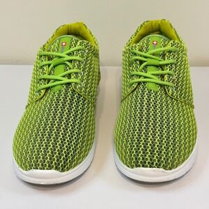 Alpine Swiss Green Mesh Sneakers Casual Lightweight Walking Shoes Size 11M 13W